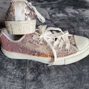 Converse All Star mini colorflip sequins sneakers
